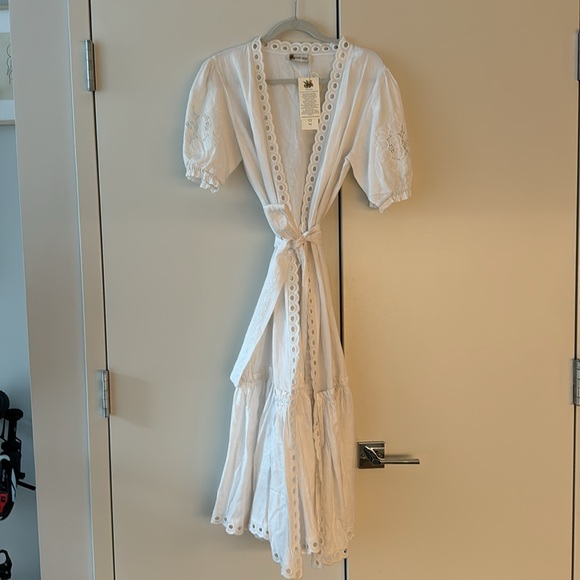 NEW Fanm Mon Cide 100% Linen Dress, Size L - Picture 5 of 8